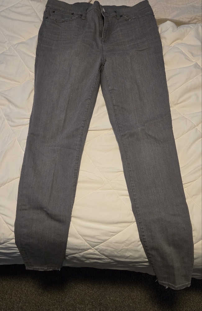 J. Crew Lookout High Rise Skinny Jeans in Gray Size 32 T